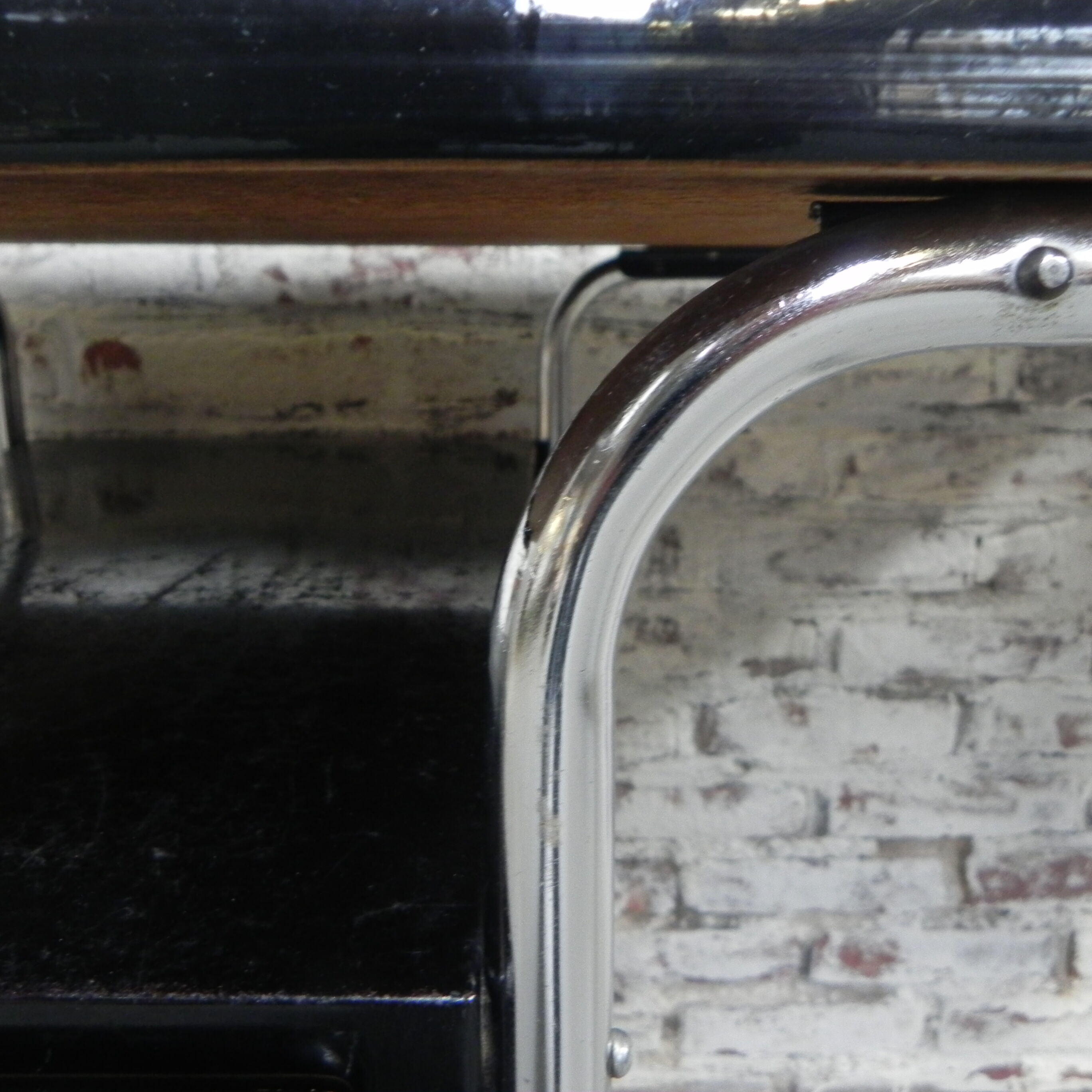 Vintage desk with formica top, Torck