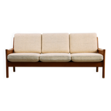 Dyrlund Three-Seater Sofa in Solid Teak