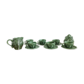 Cabbage coffee service in slurry
