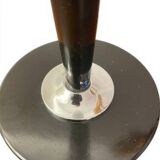 Art Deco lamp "Mazda" wood and glass