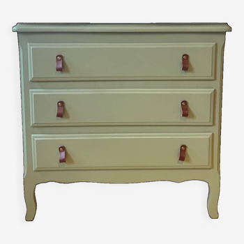 Soft khaki chest of drawers