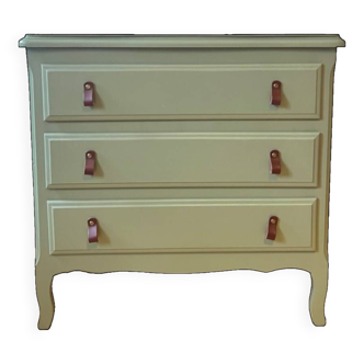 Soft khaki chest of drawers