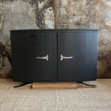 1930s sideboard with mustache feet