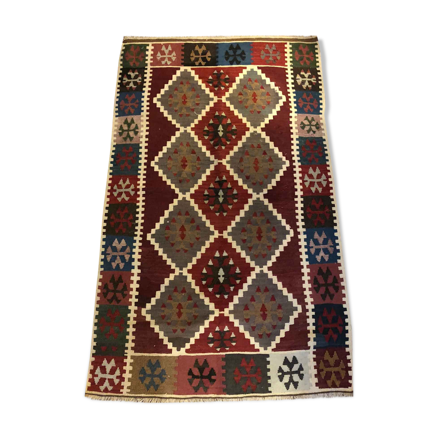 Handmade persian kilim n.120 172x108cm