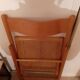 Chaise pliante en cannage