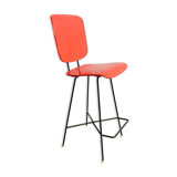 Dutch plywood bar stool by P.J Van Der Klugt for Everest, 1957