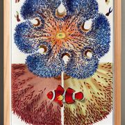 Poster for "Coral Reef Anemones", 1893