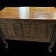 Provençal jumping commode Arlésienne from the Louis XV period in walnut from the 17th century.
