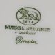 Set of 6 plates hutschenreuther germany dresden 1966