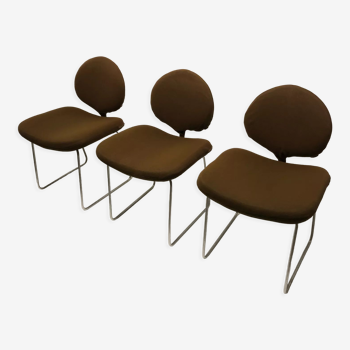 Set of 3 djinn chairs by Olivier Mourgue