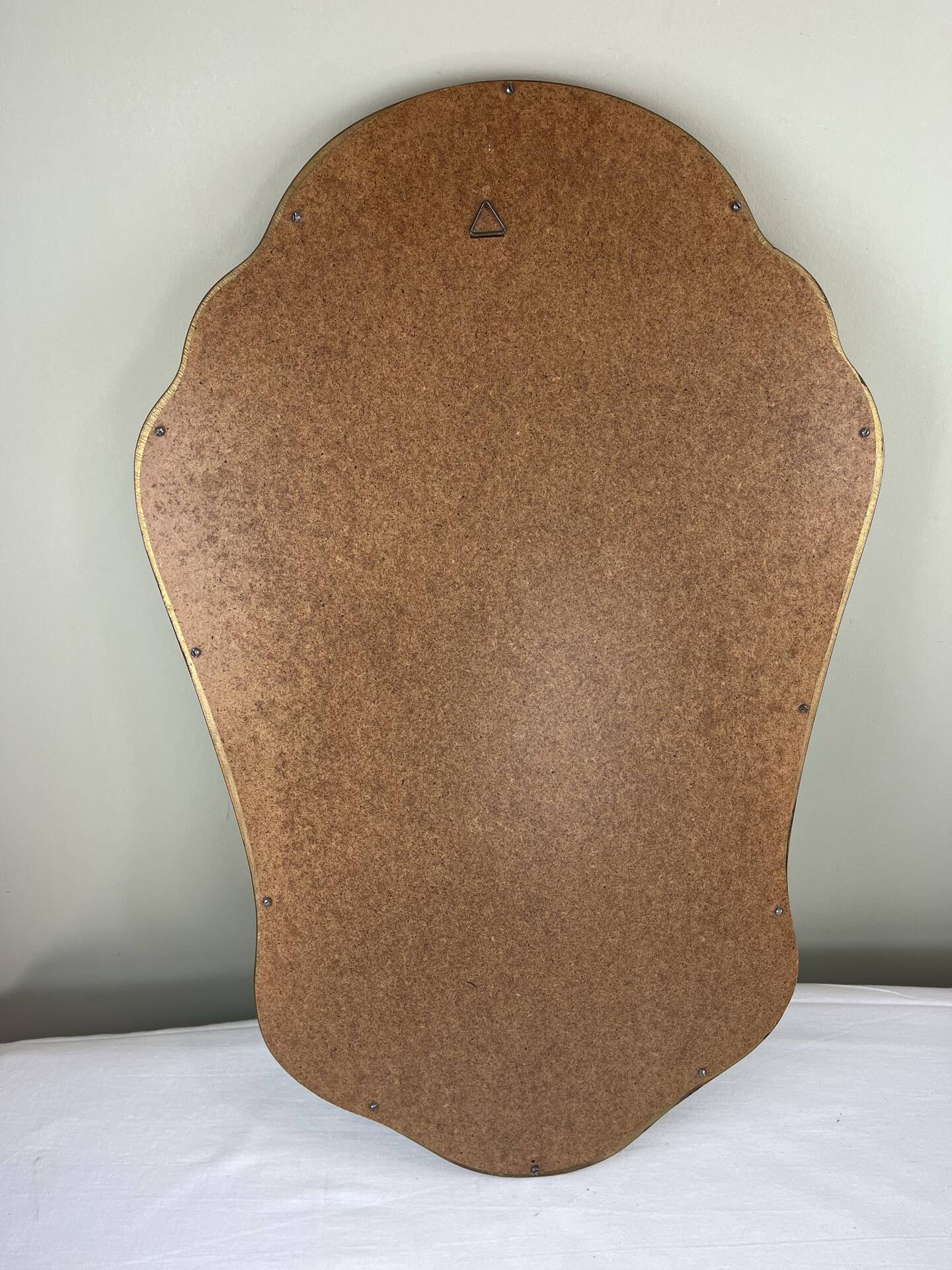 Antique gilded mirror in Louis XV style