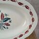 Oval plate L’amandinoise, model Auvergne