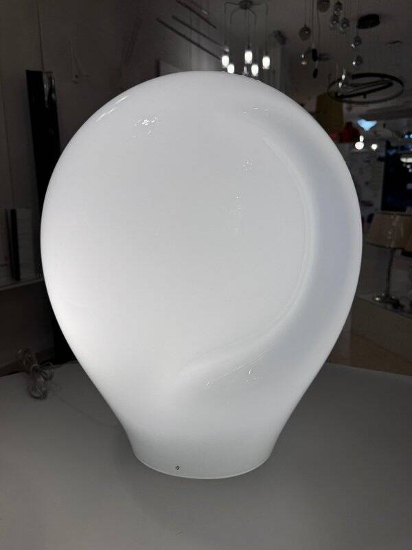 Large Munega Table Lamp in Murano Glass by Luciano Vistosi, 1980s