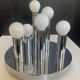 Sciolari ceiling light for a baker from the 1970s.