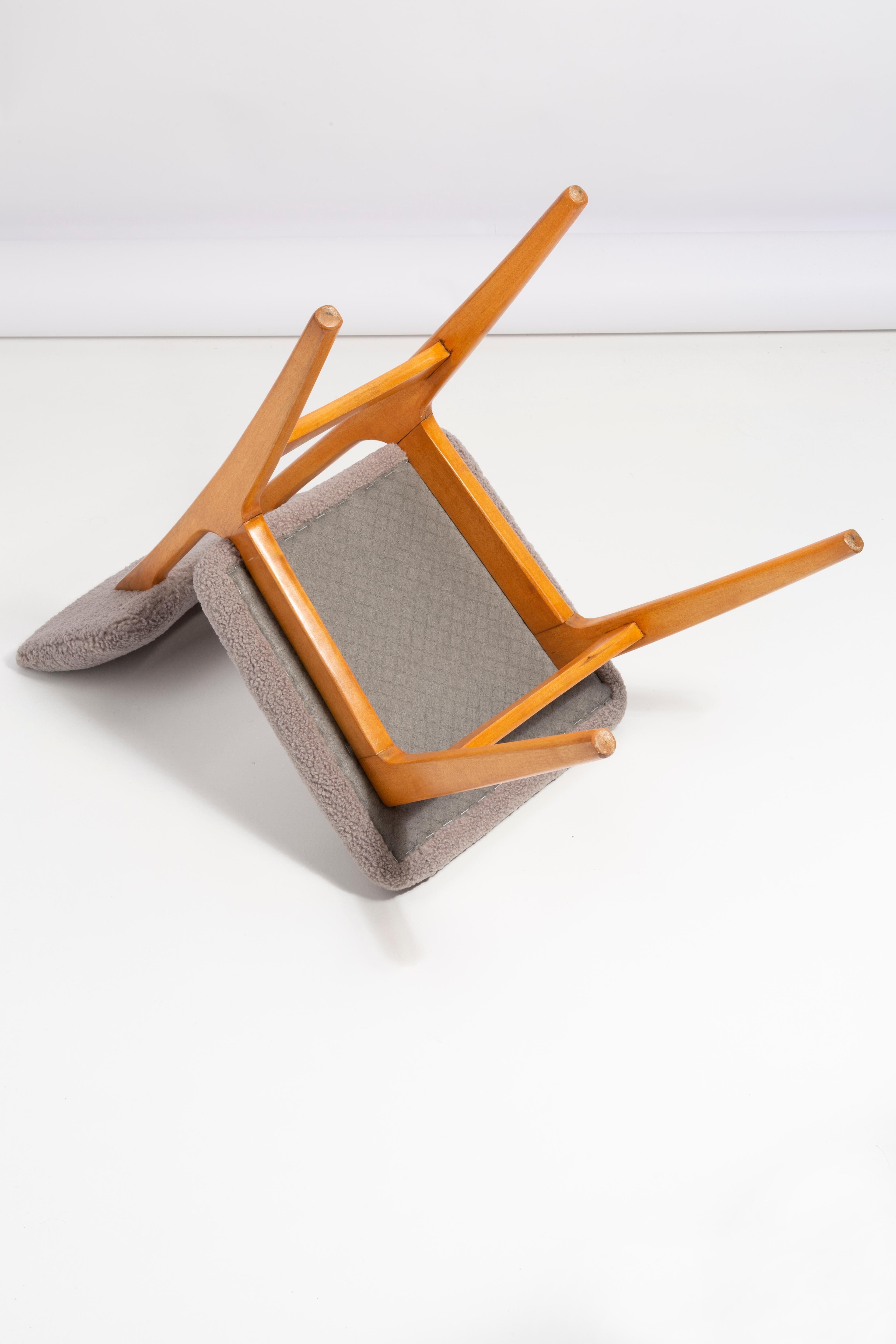 Curly grey chair from the 20th century, 1960s