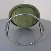 Vintage Suede Lounge Chair by Lusch Germany, 1960s
