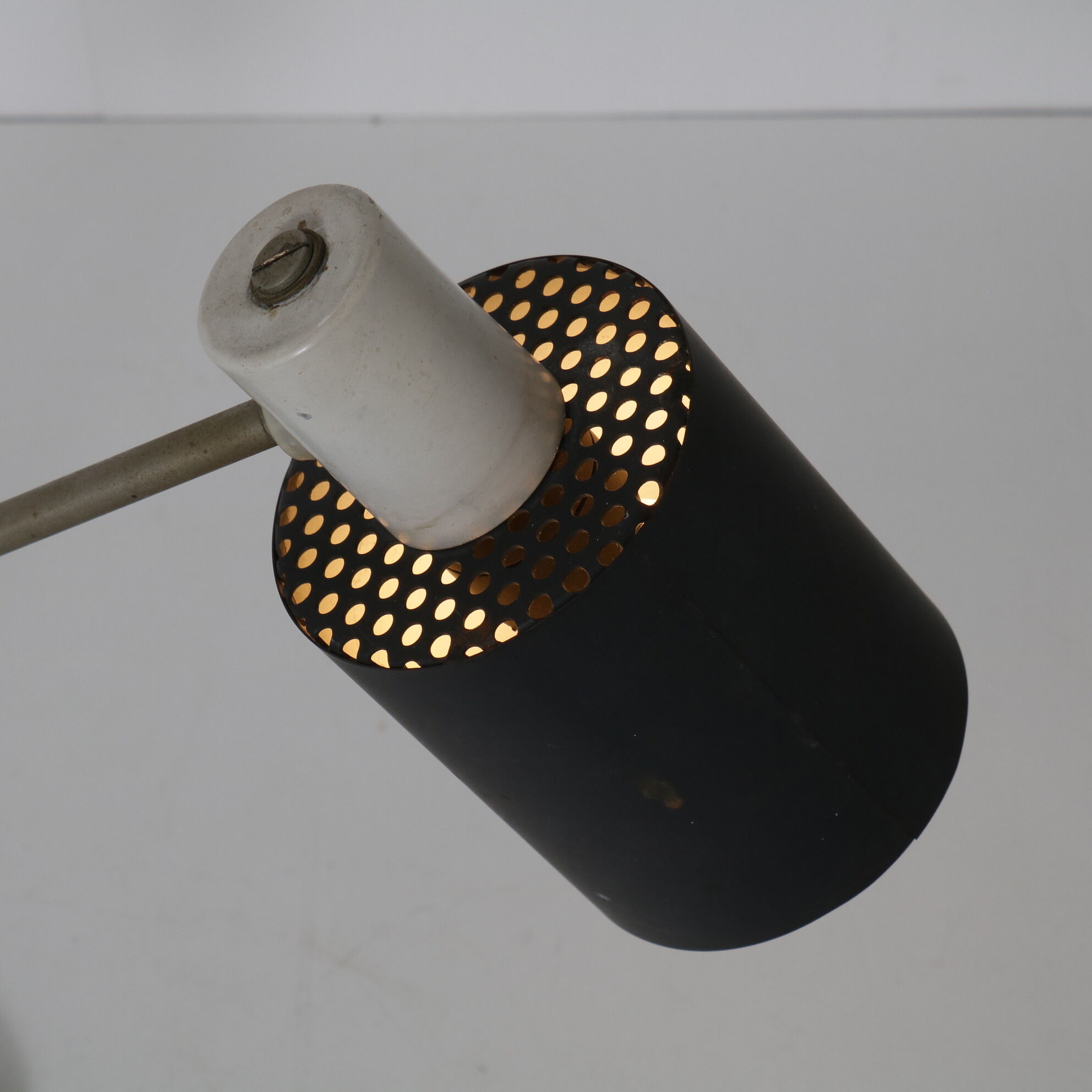 Desk lamp by H. Busquet for Hala, the Netherlands 1950