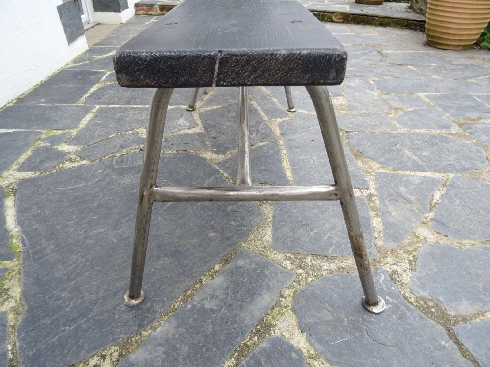 Banc 6 pieds inox 205 cm