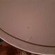 3-branched lampshade lamp sheet gilded bronze pietement