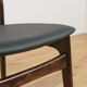 Mid-Century Rosewood Dining Chairs, Denmark, 1960s, Set of 4