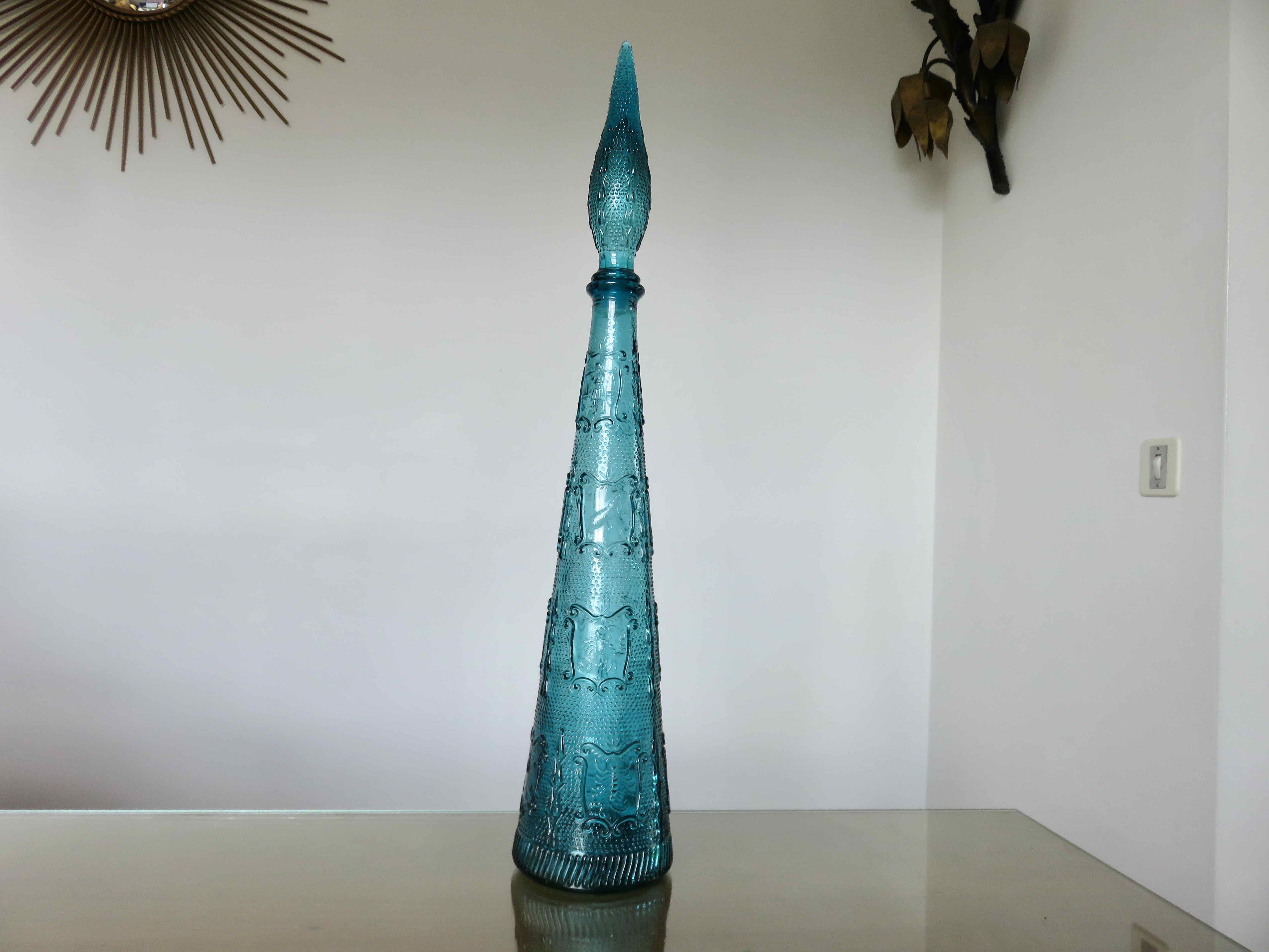 Empoli Italy bottle in glass 60s 70s