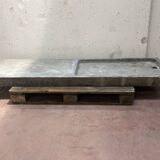 Large 19th century blue stone sink