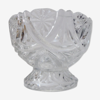 coupe en cristal moulé