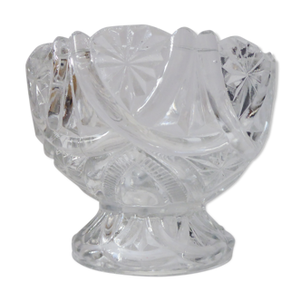 Molded crystal cup