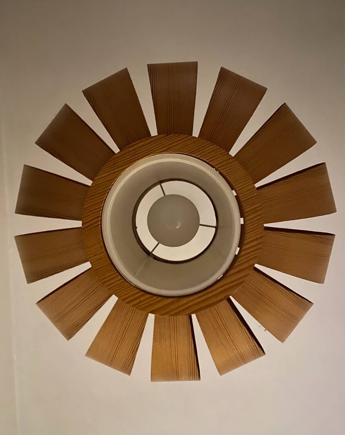 Scandinavian ceiling pendant from the 70s