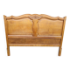 Antique solid oak headboard