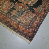 Persian Hand Knotted Wool Hamadan Carpet. Mid 20th Century.
