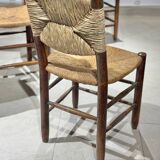 Set of 6 Bauche chairs by Charlotte Perriand