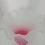 Abat-jour tulipe art nouveau rose