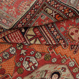 Antique Caucasian Handmade Wool Shirvan Rug 1890- 128x188cm