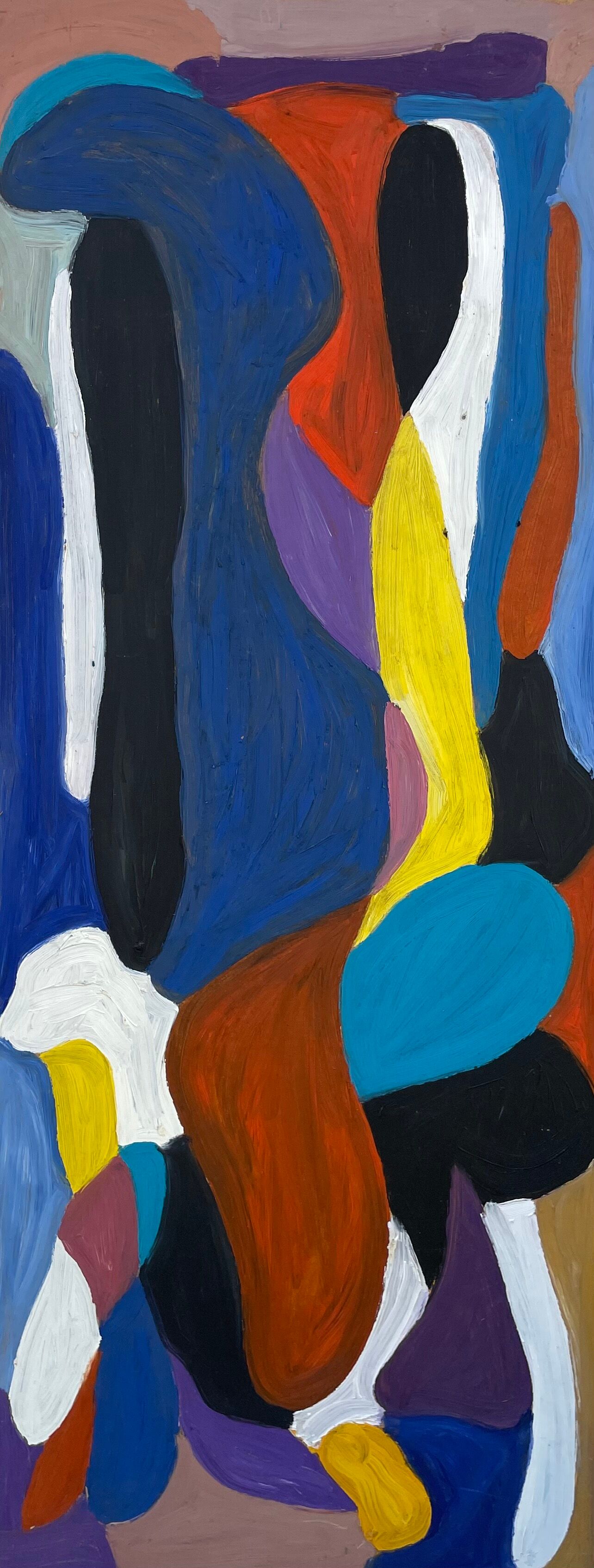 Painting abstract composition XXth