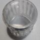 Glass jam jar h9cm