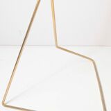 Ashtray on foot golden 60s