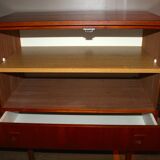 Tv stand wood  vintage 60'
