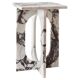 Table d'appoint en marbre Calacatta "BOND"
