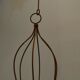 Wrought-iron candle chandelier