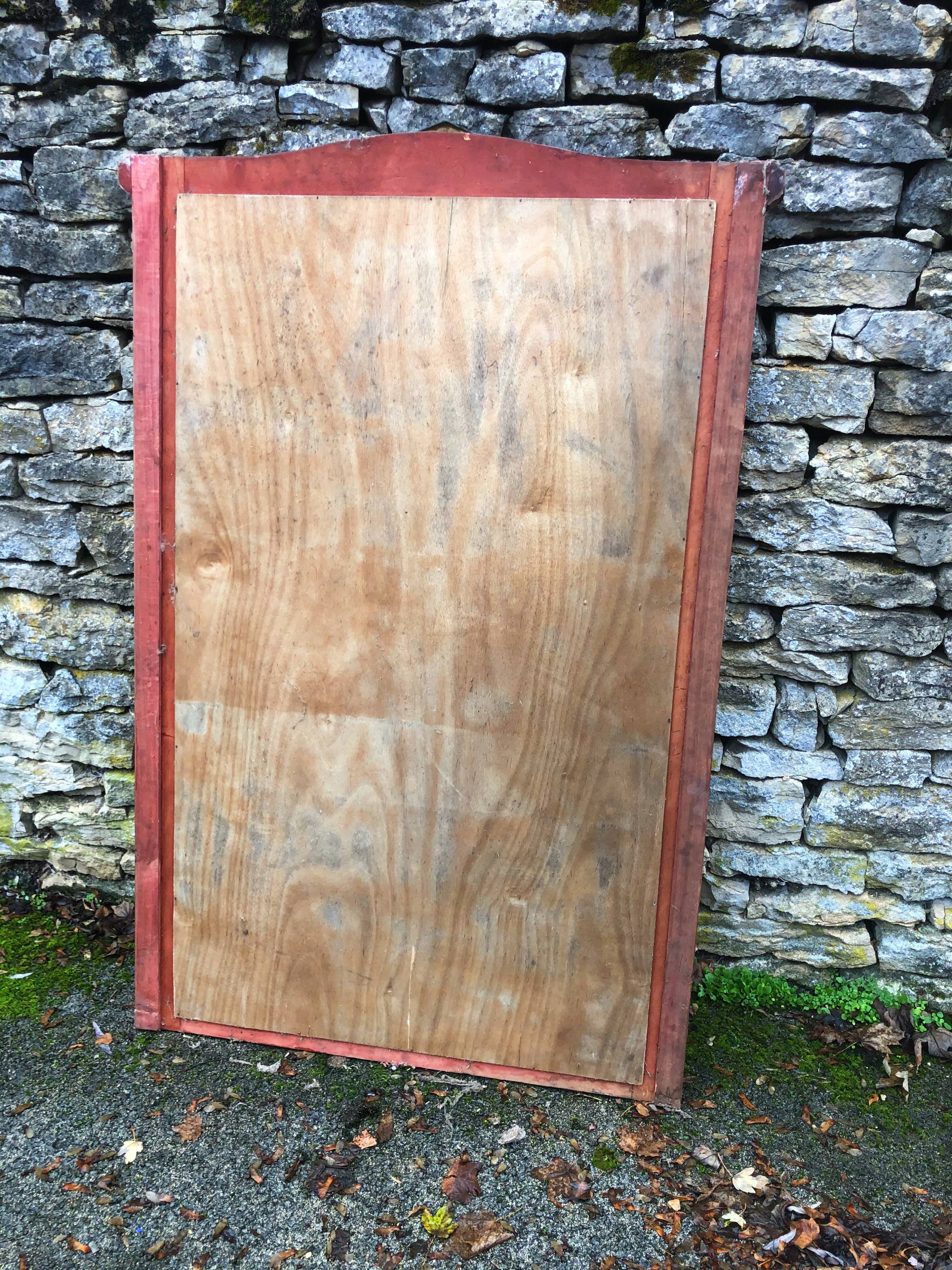 Mirror 168x110 era 1925 , bevelled ice