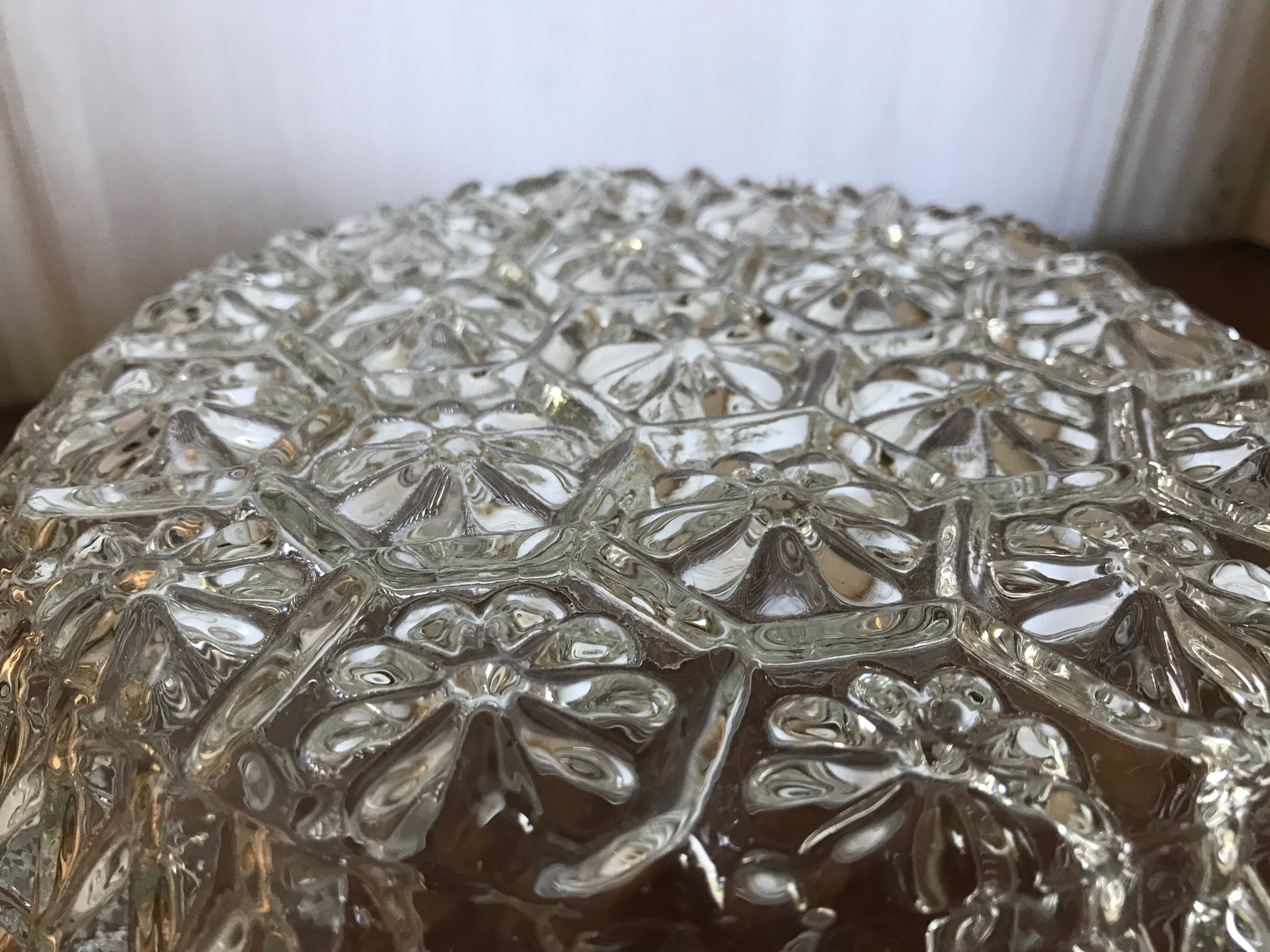 Glass sconce from the 1960s