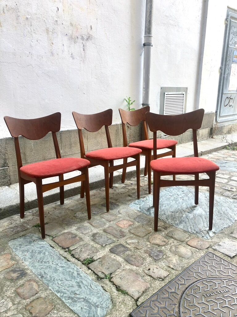 Chaises scandinaves vintage