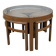 Vintage Nathan coffee table from the 1960s.