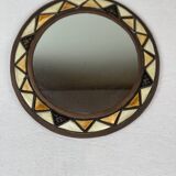 Vintage ethnic mirror