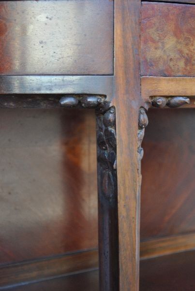Pair of nightstands time 1900 Art nouveau