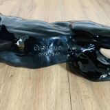 Ceramic black panther from Monaco