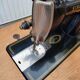 Sewing desk foot compass machine singer