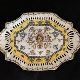 Openwork porcelain dish by Nelson for Adèle Carey