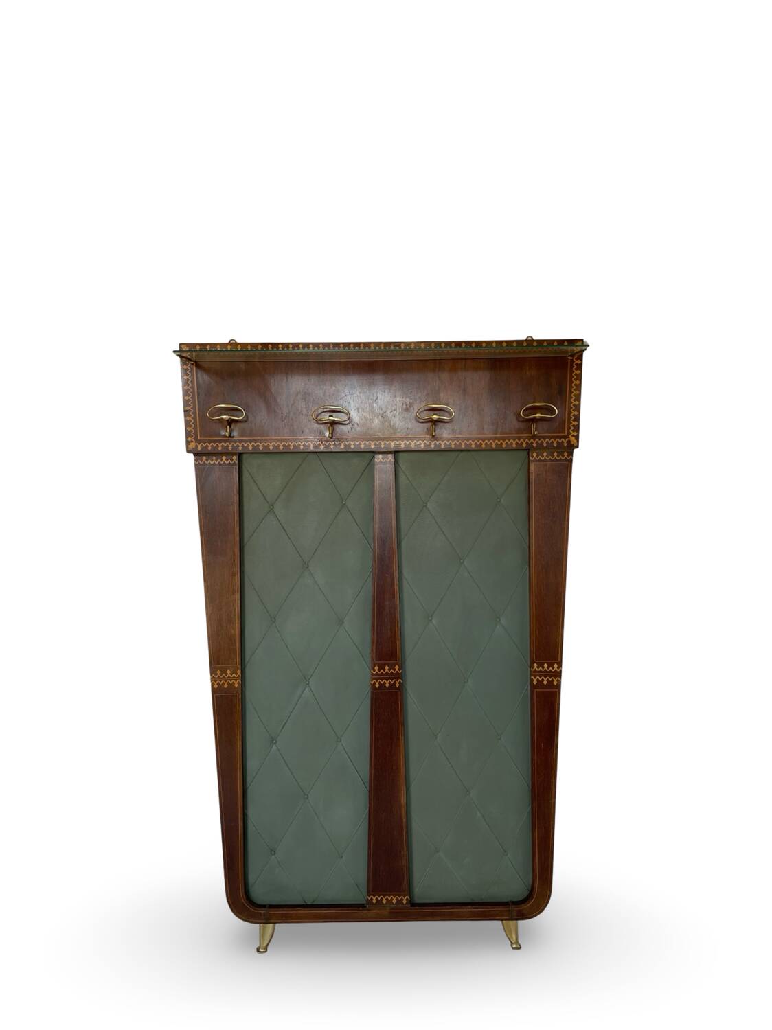 Porte-manteau mural italien des années 60